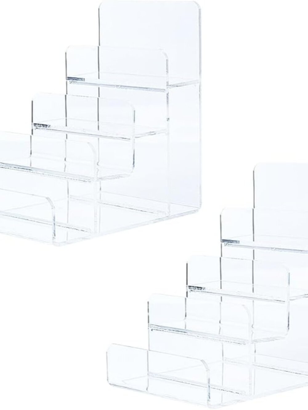 Acrylic Wallet Stand Purse Handbag Organizer, Clear Jewelry Riser Stand Purse Ra